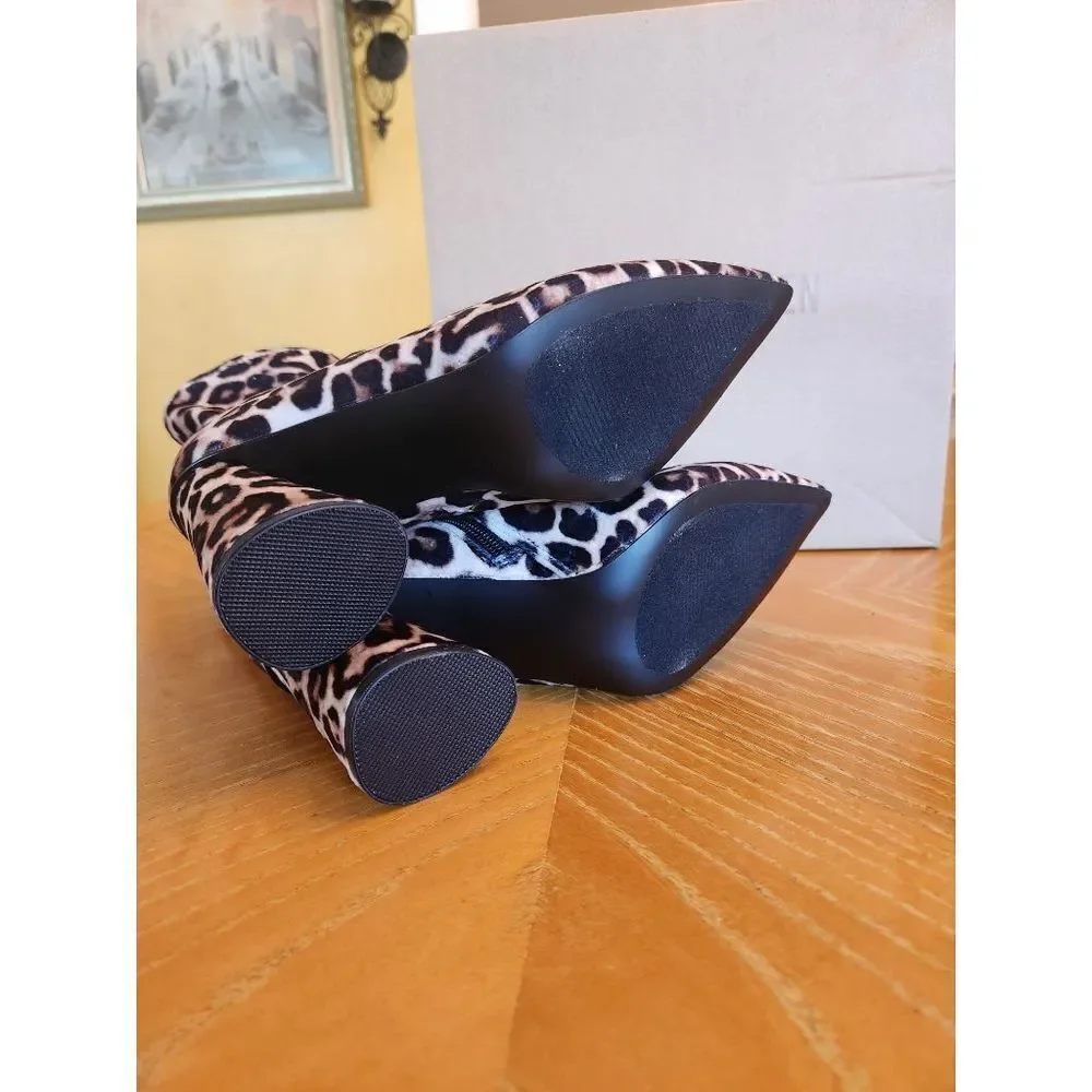 Steve Madden Valyant animal print boots size 7